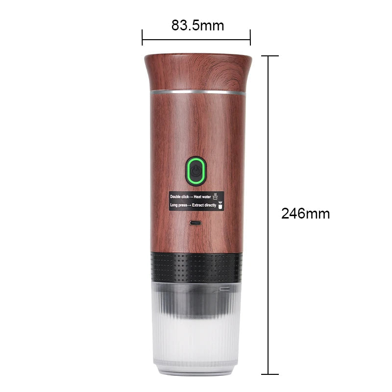 Wireless Portable 3-in-1 Espresso Coffee Maker