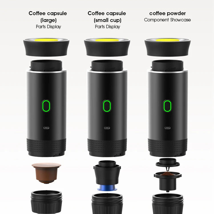 Wireless Portable 3-in-1 Espresso Coffee Maker
