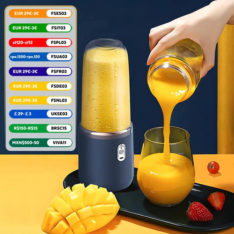 Portable Electric Juicer Blender